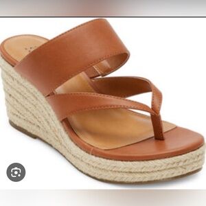 NWT a.n.a. Cauby wedge women’s size 7.5.